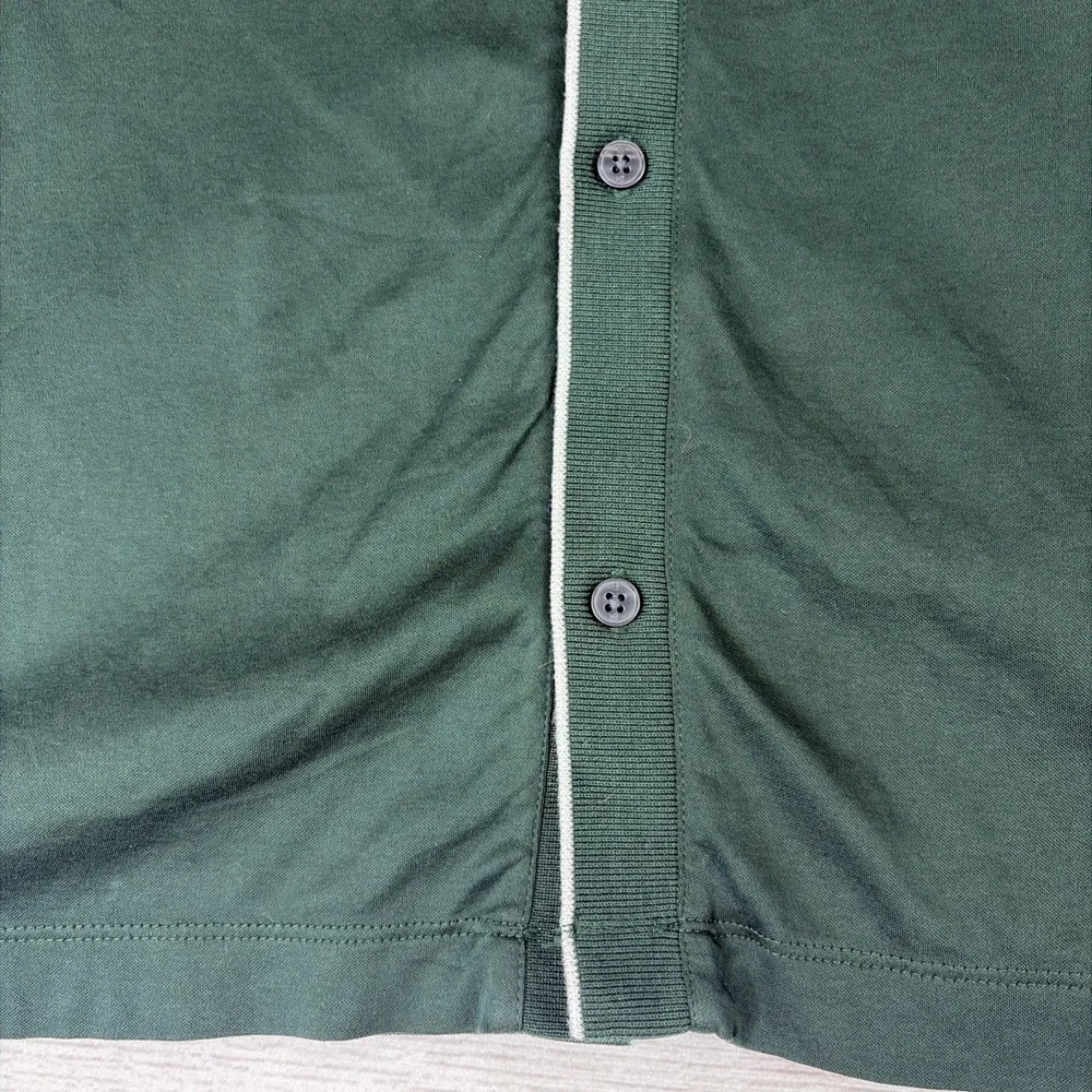 Banana Republic Men's XL Luxe Touch Performance Green Anti-Odor Button-Up Shirt